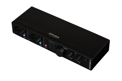 Arturia MiniFuse 4, 4x4 Audio Interface, XLR/6,3mm, USB/MIDI - Svart#1