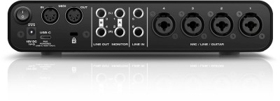 MOTU M6, 6-in/4-ut, XLR/6,3mm, USB-C/MIDI, ESS Sabre2 Ultra DAC, ultralåg latency#3