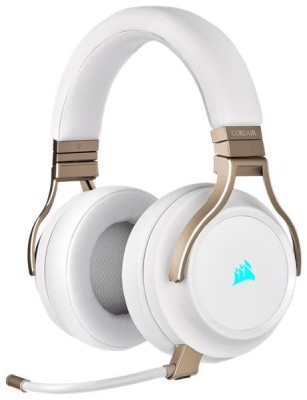 Corsair Vituoso, RGB, Wireless, USB/3,5mm - Pärlvit#2