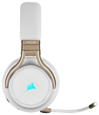 Corsair Vituoso, RGB, Wireless, USB/3,5mm - Pärlvit#3