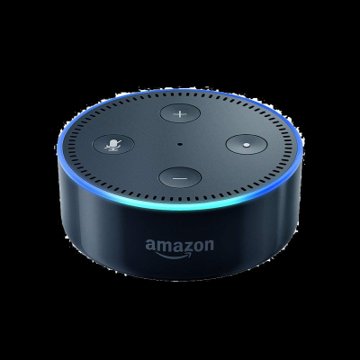 Amazon Echo Dot (2nd Gen), US version, Alexa, IFTTT - Svart