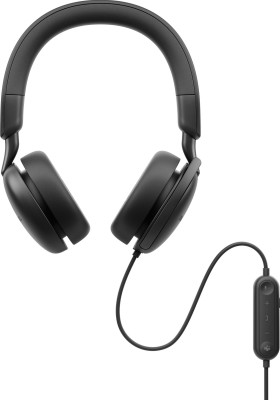 Dell Pro Wired ANC Headset WH5024, aktiv brusreducering, USB-C