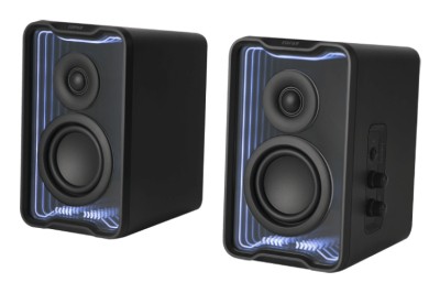 Edifier QR30 2.0 Desktop Active Speaker, 2x15W RMS, Bluetooth/USB-A, RGB - Svart#1