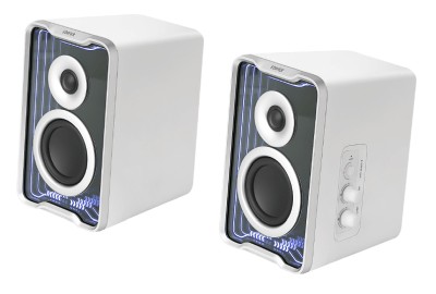 Edifier QR30 2.0 Desktop Active Speaker, 2x15W RMS, Bluetooth/USB-A, RGB - Vit#1