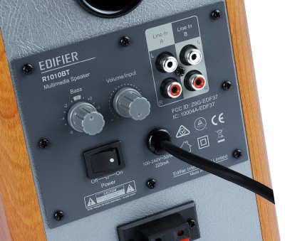 Edifier R1010BT, 2x12W RMS, Bluetooth - Svart#2