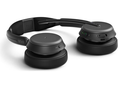 EPOS Impact 1061T ANC, certifierat för MS Teams, inkl. laddstation#3