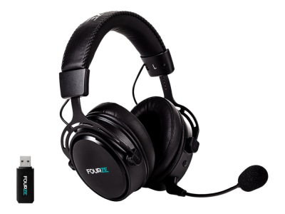 Fourze GH400 Wireless Gaming headset, 7.1 surround, RF/3,5mm - Svart#2