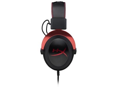 Kingston HyperX Cloud II Gaming Headset för PC/PS4/Mac/Mobile, 7.1 surround, USB/3,5mm - Svart/Röd#2