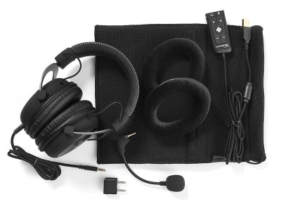 Kingston HyperX Cloud II Gaming Headset för PC/PS4/Mac/Mobile, 7.1 surround, USB/3,5mm - Svart/Röd#3