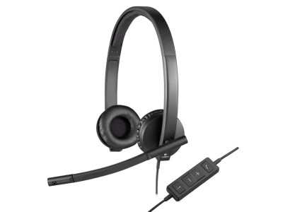 Logitech Stereo Headset H650e, USB#3