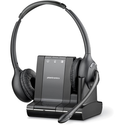 Plantronics Savi W720-M, trådlöst headset (DECT), brusreducering