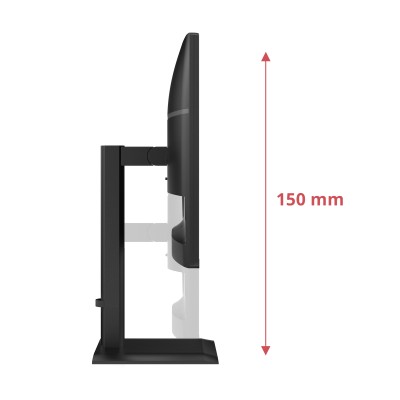 27" AOC 27E4CV, IPS 1920x1080, 4 ms, 120Hz, höjdjusterbar, pivot, HDMI/DP/USB-C 90W, högtalare, USB 3.2-hubb, 5 års garanti#3