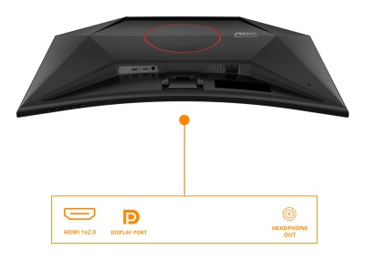 31.5" AOC C32G42ZE, Curved VA 1920x1080, 4 ms, 260Hz AdaptiveSync, 1500R, HDMI/DP#3