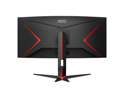 34" AOC CU34G2X, Curved VA 3440x1440, 1 ms, 144Hz FreeSync, 1500R, höjdjusterbar, 2xHDMI/DP, USB 3.2-hubb#4