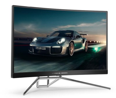 27" AOC Porsche Design PD27, Curved VA 2560x1440, 0,5 ms, 240Hz FreeSync Premium, 1000R, 2xHDMI/DP#1