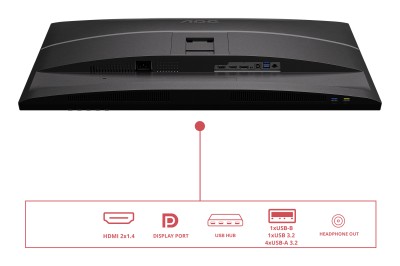 31.5" AOC Q32E4U, IPS 2560x1440, 4 ms, 100Hz, höjdjusterbar, pivot, 2xHDMI/DP, högtalare, USB 3.2-hubb, 5 års garanti#5