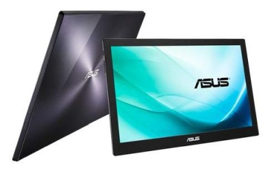 15.6" Asus MB169B+ ZenScreen Portable USB 3.0-monitor, Full HD IPS 1920x1080, USB-C powered