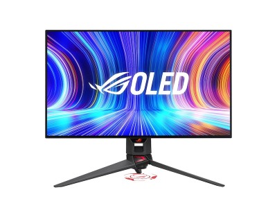 26.5" Asus ROG Swift PG27AQDM, OLED 2560x1440, 0.03 ms, 240Hz G-Sync, HDR10, höjdjusterbar, pivot, 2xHDMI/DP, USB 3.2-hubb#2