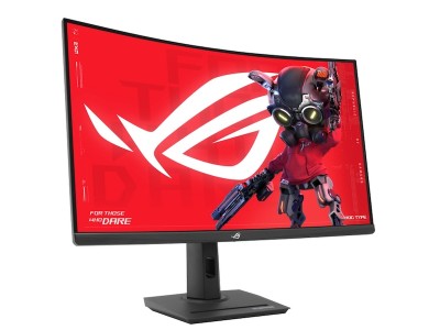 31.5" Asus ROG Strix XG32WCMS, Curved Fast VA 2560x1080, 1 ms, 280Hz FreeSync, HDR10, 1500R, höjdjusterbar, HDMI/DP/USB-C 15W#2