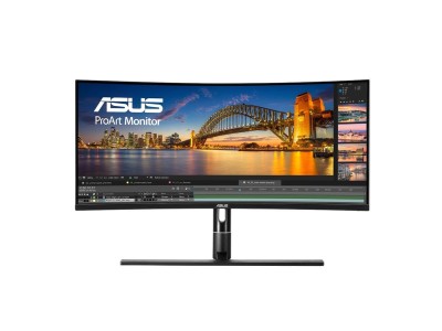 34" Asus ProArt PA34VC, Curved IPS 3440x1440, 5 ms, 100Hz, högtalare, höjdjusterbar, 2xHDMI/DP/USB-C Thunderbolt 3 60W#1