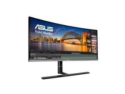 34" Asus ProArt PA34VC, Curved IPS 3440x1440, 5 ms, 100Hz, högtalare, höjdjusterbar, 2xHDMI/DP/USB-C Thunderbolt 3 60W#2
