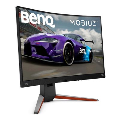 31.5" BenQ MOBIUZ EX3210R, Curved VA 2560x1440, 1 ms, 165Hz FreeSync Premium, 1000R, HDRi, treVolo, HDMI/DP#2