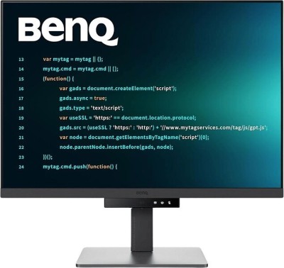 28.2" BenQ RD280U Programming Monitor, IPS 4K+/3840x2560, 5 ms, HDR10, höjdjusterbar, pivot, HDMI/DP/USB-C 90W, USB 3.2-hubb, högtalare