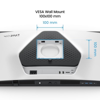 26.5" BenQ MOBIUZ EX271UZ, QD-OLED 3840x2160, 0,03 ms, 240Hz FreeSync Premium Pro, HDR10, höjdjusterbar, 2xHDMI/DP/USB-C 90W, USB 3.2-hubb#8