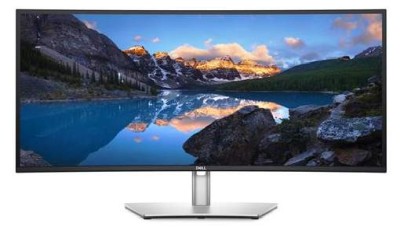 34" Dell U3421WE, Curved IPS 3440x1440, 5 ms, 2xHDMI/DP/USB-C 90W, högtalare, USB-hubb