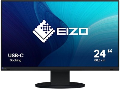 23.8" Eizo FlexScan EV2480, IPS 1920x1080, 5 ms, höjdjusterbar, pivot, HDMI/DP/USB-C 70W, högtalare, USB 3.2-hubb#1