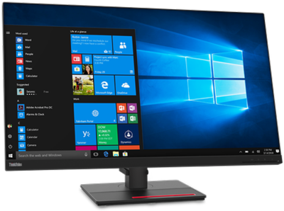 31.5" Lenovo ThinkVision T32p-20, IPS 3840x2160, 4 ms, höjdjusterbar, pivot, HDMI/DP/USB-C 75W, USB 3.1-hubb#2