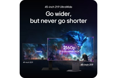 45" LG UltraGear 45GX950A-B, Curved OLED 5120x2160, 0,03 ms, 165Hz G-Sync, HDR10, höjdjusterbar, 2xHDMI/DP/USB-C 90W, högtalare, USB 3.0-hubb#7