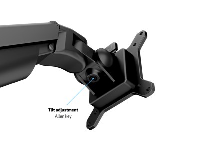 Bordsfäste/Väggfäste Multibrackets M VESA Gaft Lift Arm Desk or Wall Basic HD, max 21kg - Svart#4