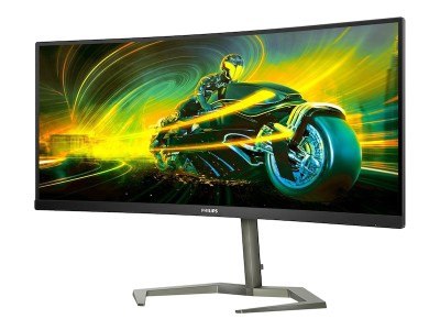 34" Philips Evnia 34M1C5500VA, Curved VA 3440x1440, 1 ms, 165Hz FreeSync, 1500R, HDR10, höjdjusterbar, 2xHDMI/2xDP, högtalare, USB 3.2-hubb#3