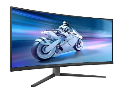 34" Philips Evnia 34M2C6500/00, Curved QD OLED 3440x1440, 0.03 ms, 175Hz, HDR400, 1800R, höjdjusterbar, 2xHDMI/DP, högtalare, USB 3.2-hubb, Ambiglow#2