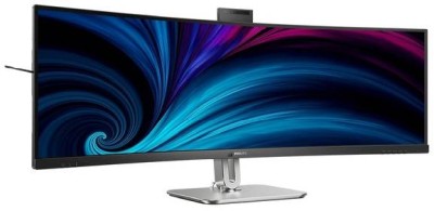 49" Philips 49B2U6903CH/00, Curved VA 5120x1440, 4 ms, 100Hz, HDR400, 1800R, höjdjusterbar, 2xHDMI/DP/TB4/USB-C 100W, högtalare, webbkamera, USB 3.2-hubb#1