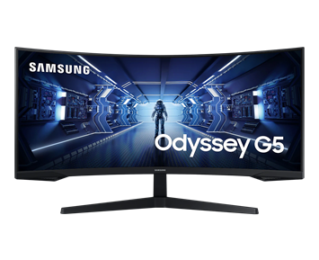 34" Samsung Odyssey G5 C34G55, Curved VA 3440x1440, 1 ms, 165Hz FreeSync, 1000R, HDR10, HDMI/DP