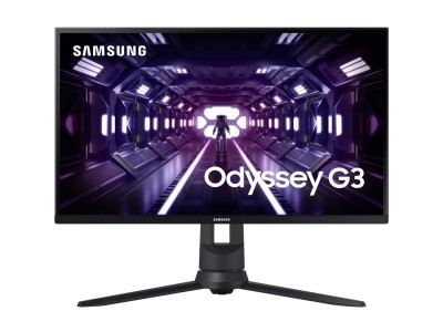 24" Samsung 24G33 Odyssey G3, VA 1920x1080, 1 ms, 144Hz FreeSync, höjdjusterbar, HDMI/DP#1