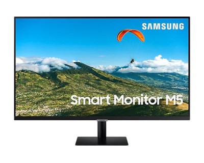 27" Samsung Smart Monitor M5, VA 1920x1080, 8 ms, HDR10, 2xHDMI, högtalare, AirPlay 2, WiFi 5, Bluetooth - Svart#1