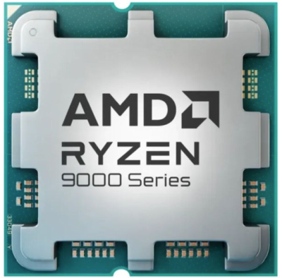 AMD Ryzen 5 9600X 6-Core 12-Thread (65W), 3,9/5,4 GHz, 38 MB cache, Socket AM5, Radeon Graphics, OEM utan kylare