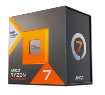 AMD Ryzen 7 7800X3D 8-Core 16-Thread (120W), 4,2/5,0 GHz, 96 MB cache, Socket AM5, Radeon Graphics, boxad utan kylare
