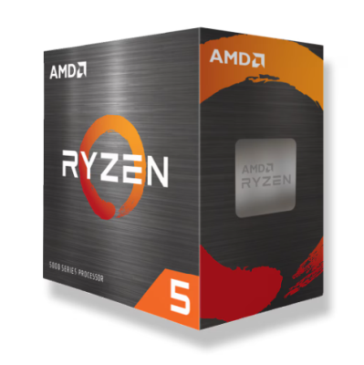 AMD Ryzen 5 5600XT 6-Core 12-Thread (65W), 3,7/4,7 GHz, 35 MB cache, Socket AM4, boxad med Wraith Stealth-kylare