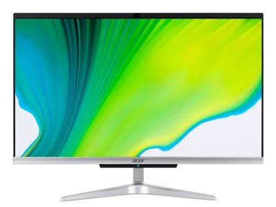 Acer Aspire C24-420 AiO, 23.8" Full HD IPS matt, AMD Athlon 3050U, 8 GB, 256 GB SSD, WiFi 5, Bluetooth, kamera, Win10, inkl. trådlöst tangentbord och mus#1