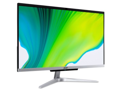 Acer Aspire C24-420 AiO, 23.8" Full HD IPS matt, AMD Athlon 3050U, 8 GB, 256 GB SSD, WiFi 5, Bluetooth, kamera, Win10, inkl. trådlöst tangentbord och mus#2