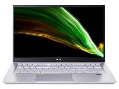 Acer Swift 3 SF314-43, 14" Full HD IPS matt, AMD Ryzen 5 5500U, 16 GB, 512 GB PCIe SSD, WiFi 6, bakbelyst tangentbord, Win11