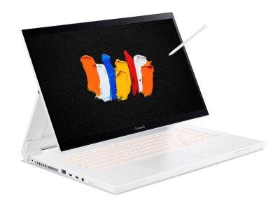 Acer ConceptD 7 Ezel, 15.6" 4K/UHD IPS touch, Intel Core i7-10875H, 32 GB, 2 TB PCIe SSD, Quadro RTX3000, WiFi 6, bakbelyst tangentbord, Win10 Pro, Wacom Stylus#1