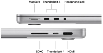 Apple MacBook Pro 14 tum, M5 10-Core CPU 10-Core GPU, 24 GB minne, 1 TB SSD - Silver#3