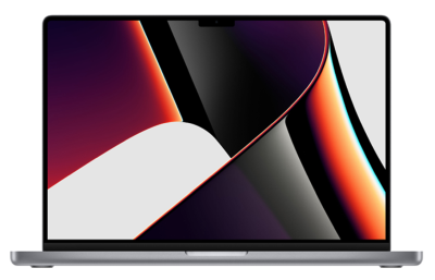 Apple MacBook Pro 16 tum, M1 Max 10-Core CPU 32-Core GPU, 64 GB minne, 8 TB SSD - Rymdgrå#1