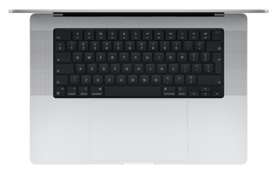 Apple MacBook Pro 16 tum, M1 Max 10-Core CPU 32-Core GPU, 32 GB minne, 1 TB SSD - Silver#2