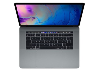 Apple MacBook Pro 15 tum med Touch Bar, Intel 6-Core i7 2,2 GHz, 16 GB minne, 256 GB SSD, AMD Radeon Pro 555X - Rymdgrå